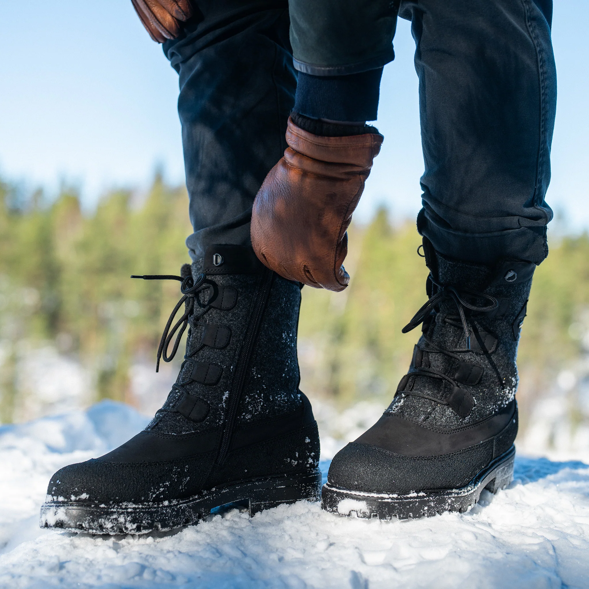 KIIRUNA Miesten GORE-TEX® huopasaappaat - Image 7