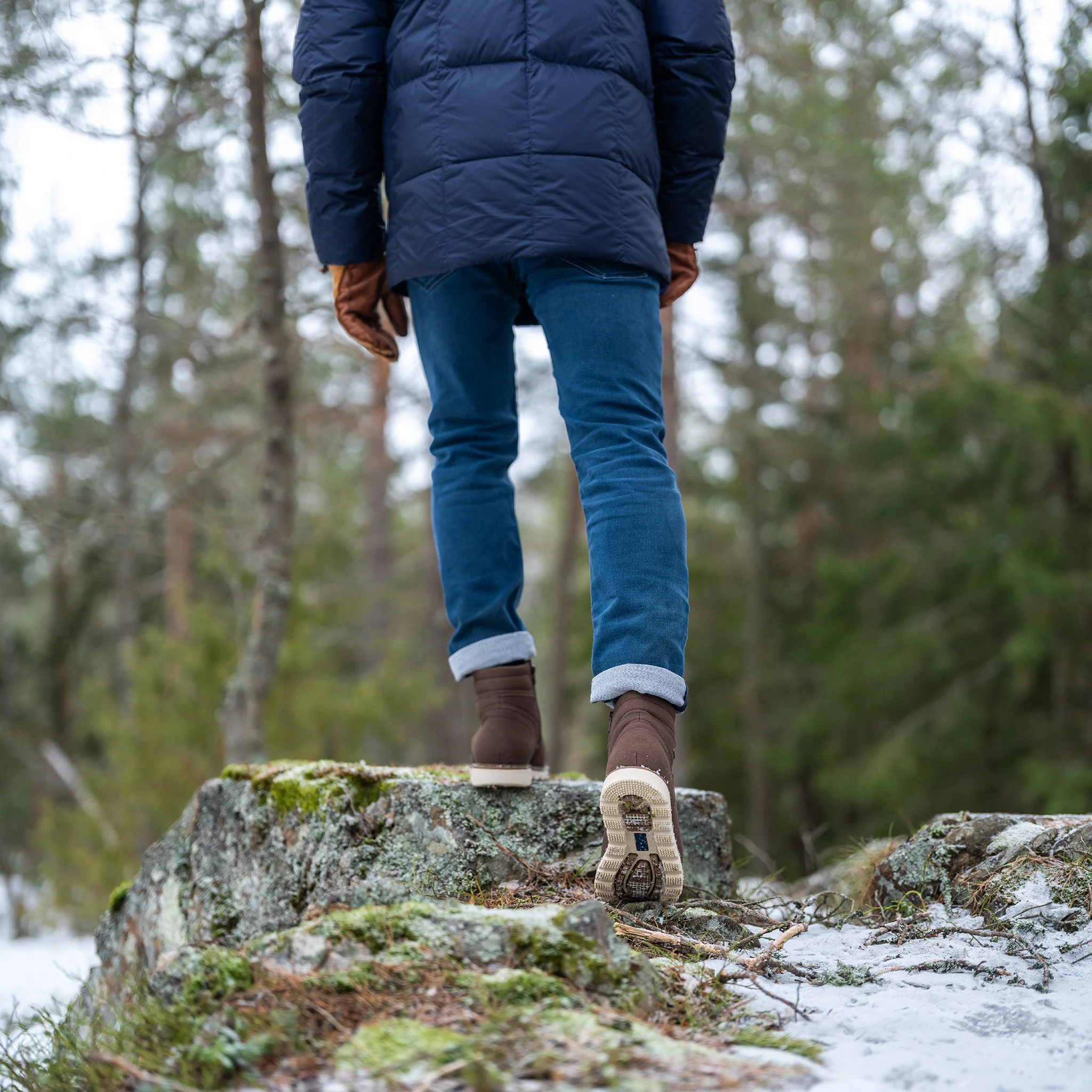 LUKKI Miesten vegaaniset GORE-TEX® nilkkurit - Image 3